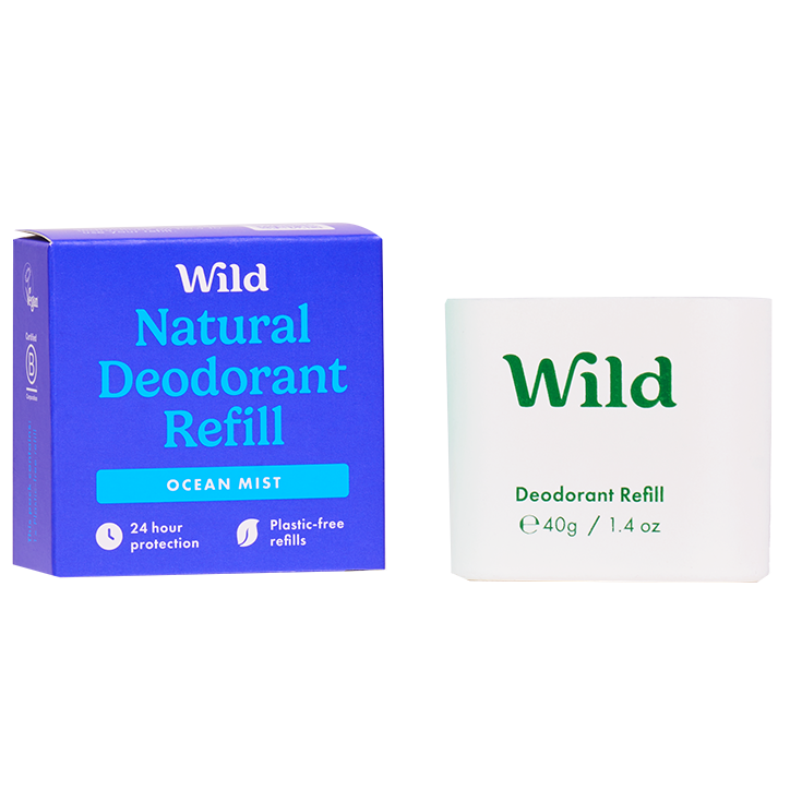 Wild Deodorant Ocean Mist Navulling - 40g image 2