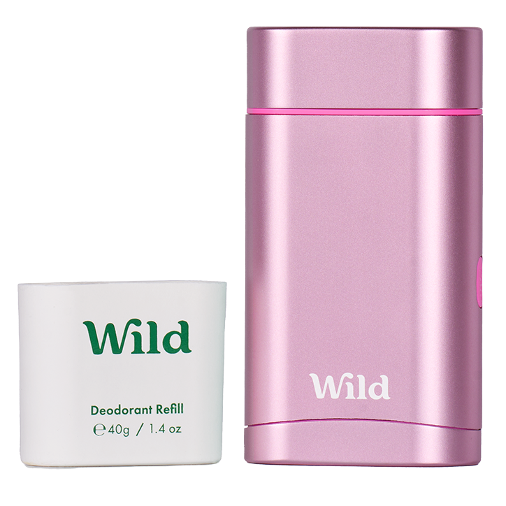 Wild Deodorant Pink + Cherry Blossom - 40g image 2