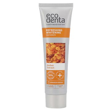 Ecodenta 2+1 Whitening Tandpasta Amber Extract - 100ml