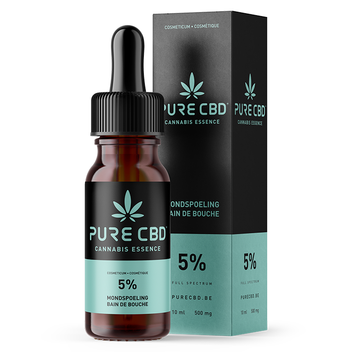 Pure CBD Bain de Bouche CBD 5% - 10ml image 1