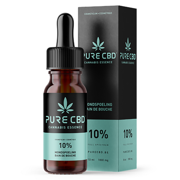 Pure CBD Bain de Bouche CBD 10% - 10ml image 1