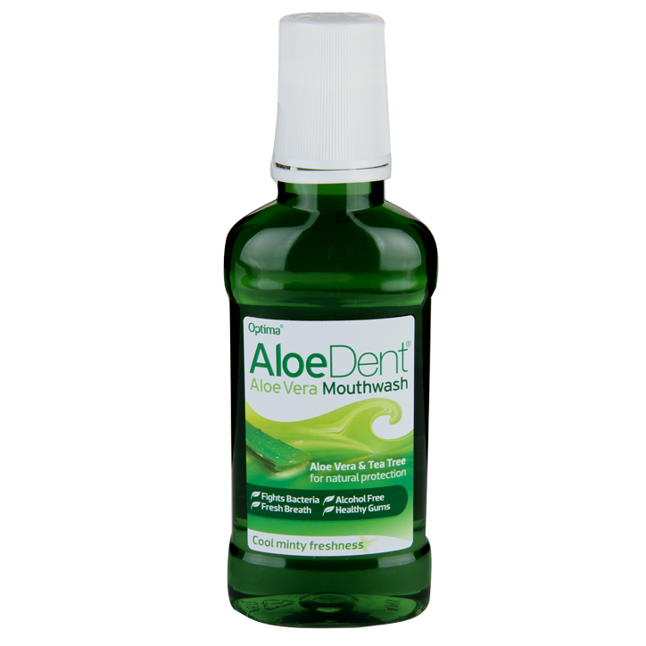 Aloe Dent Aloë Vera Mondwater Zonder Fluoride - 250ml image 2