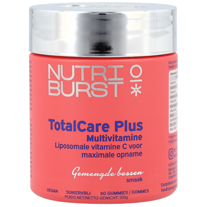 Nutriburst TotalCare Plus Multivitamine - 60 gummies