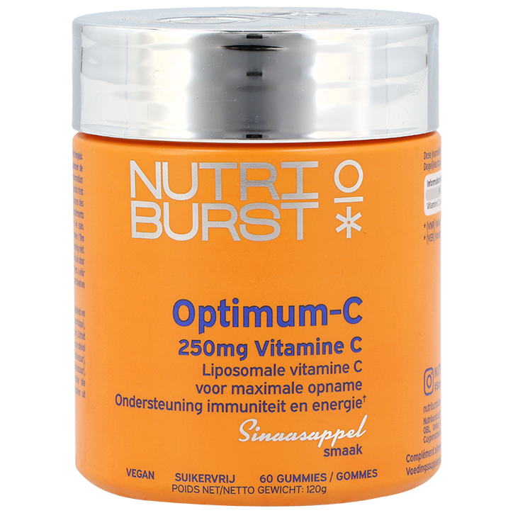 Nutriburst Optimum-C 250 mg Vitamine C - 60 gummies