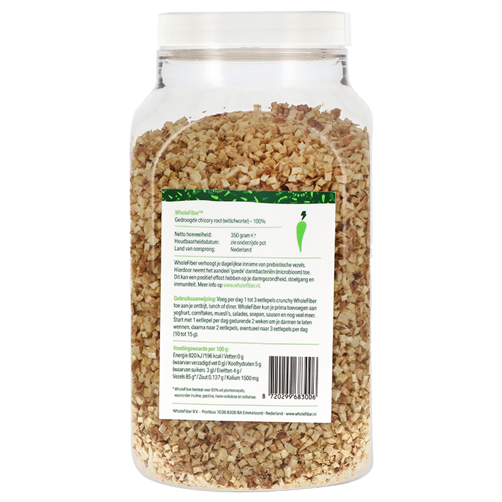 WholeFiber Gedroogde Cichoreiwortel - 350g image 2