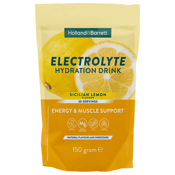 Holland & Barrett Elektrolyten Hydration Drink Citroen – 150g image 1