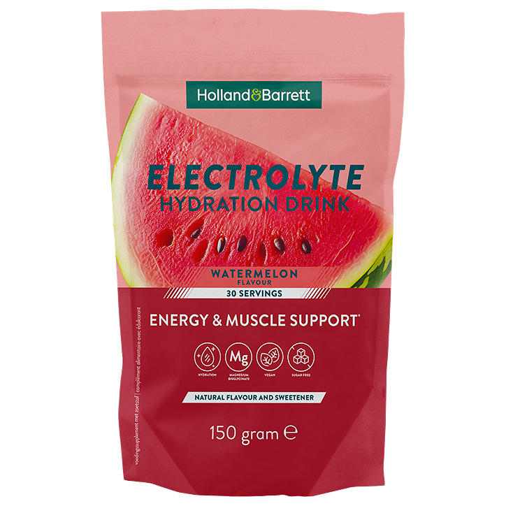 Holland & Barrett Elektrolyten Hydration Drink Watermeloen – 30 porties image 1