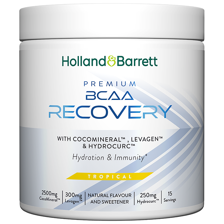Holland & Barrett Premium BCAA Recovery Tropical - 300g image 1