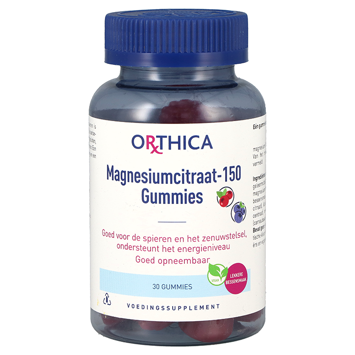 Orthica Magnesiumcitraat 150mg – 30 gummies image 1