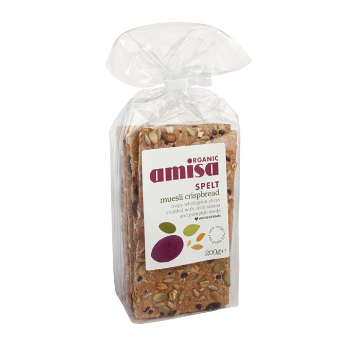 Amisa Bio Spelt Muesli Crispbread image 1