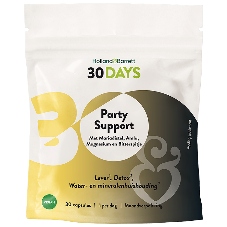 Holland & Barrett 30DAYS Party Support - 30 capsules