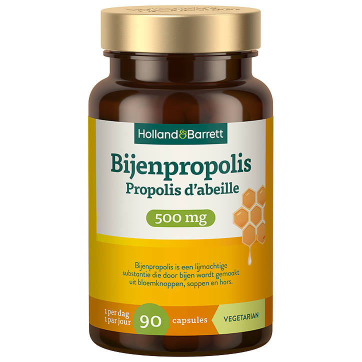 Holland & Barrett Bijenpropolis 500mg - 90 capsules image 1