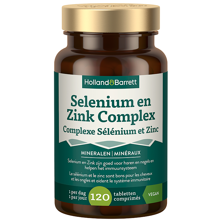 Holland & Barrett Selenium En Zink Complex - 120 tabletten image 1