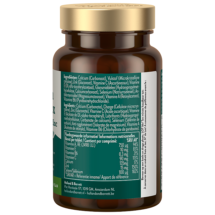 Holland & Barrett Selenium En Zink Complex - 120 tabletten image 2