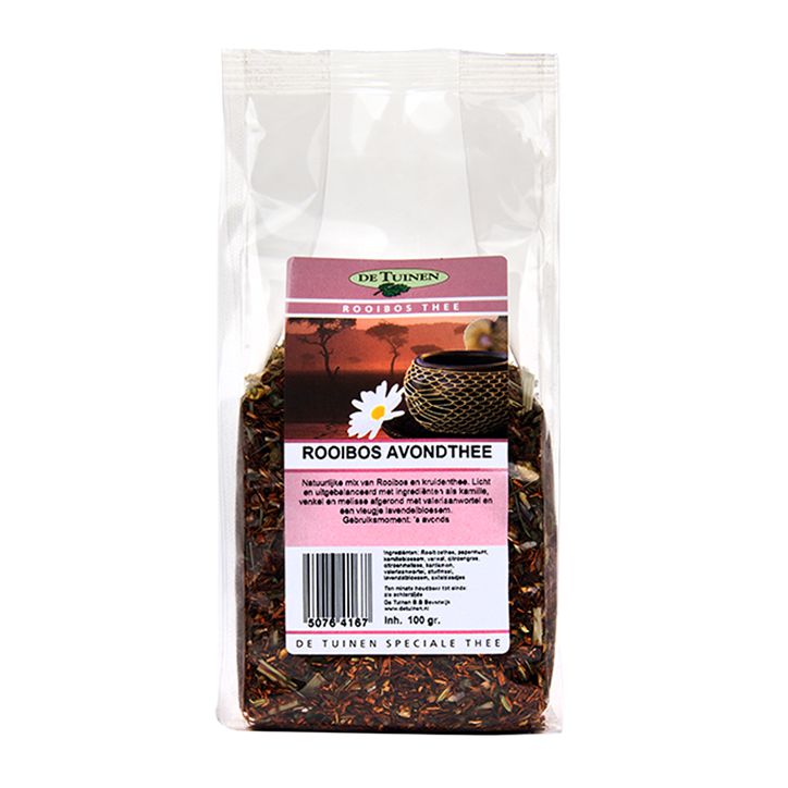 De Tuinen Rooibos Avondthee (100gr) image 1