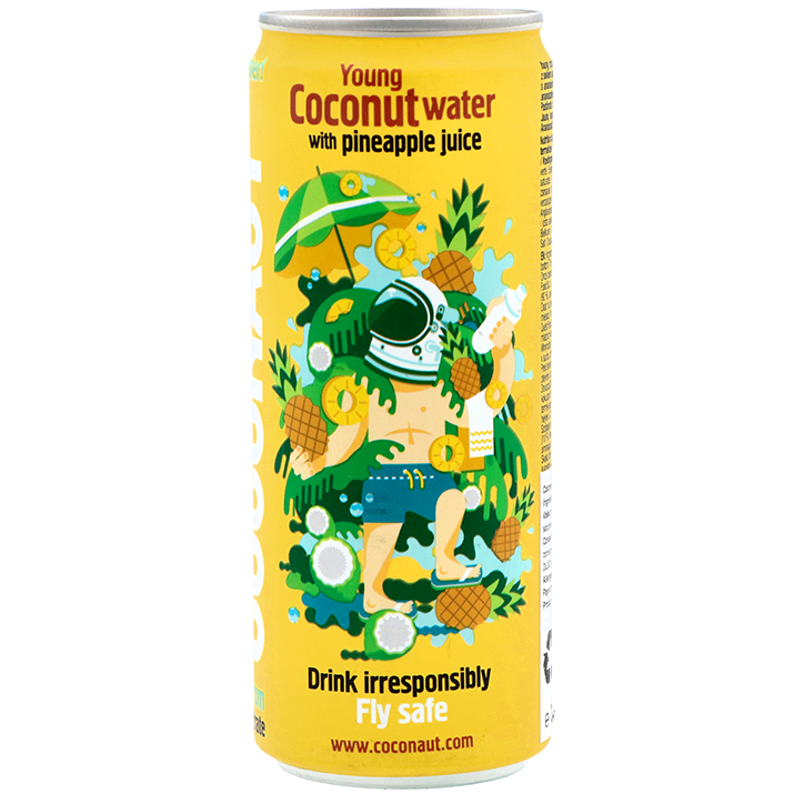 Coconaut Kokoswater Met Ananassap - 320ml image 1