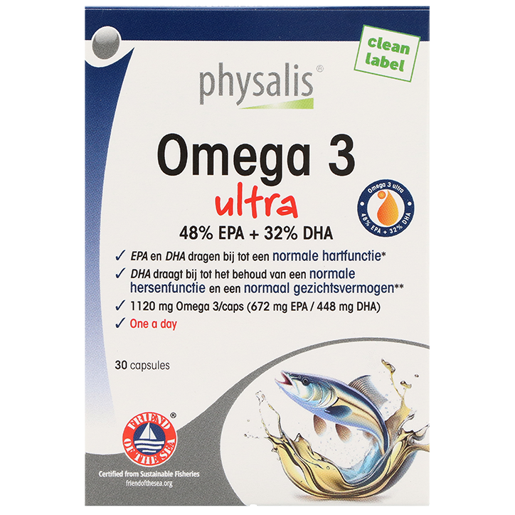 Physalis Omega 3 Ultra - 30 capsules image 1