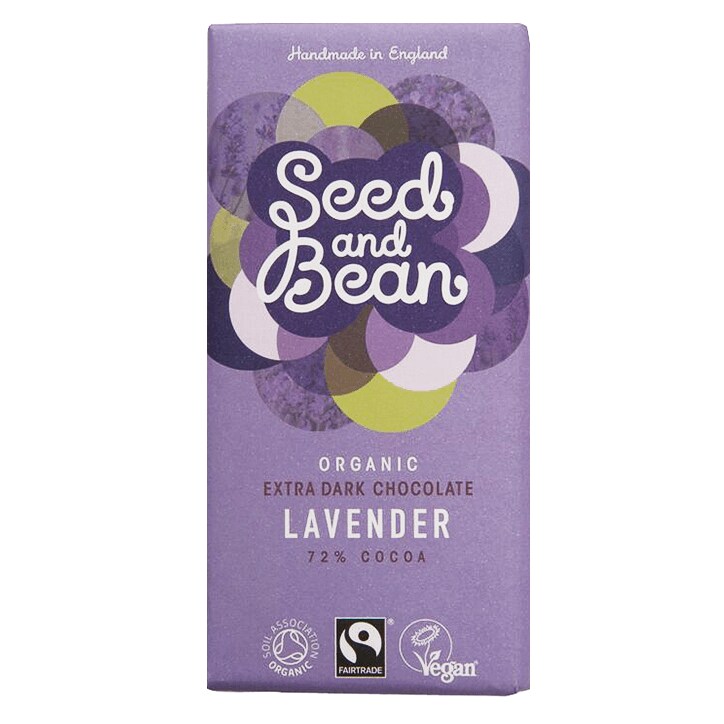 Seed And Bean 72% Dark Lavender Bio image 1