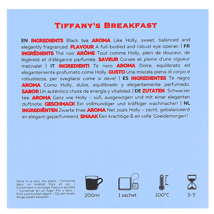 Or Tea? Tiffany's Breakfast Zwarte Thee – 10 zakjes image 3