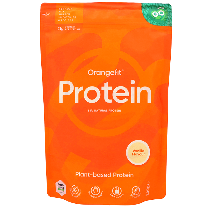 Orangefit Plantaardige Proteïne Vanillesmaak – 260g image 1