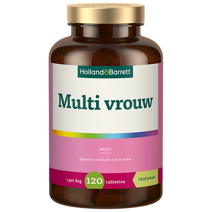 Holland & Barrett Multi Vrouw - 120 tabletten image 1