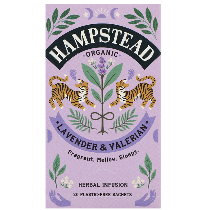 Hampstead Tea Lavender & Valerian - 20 theezakjes image 1