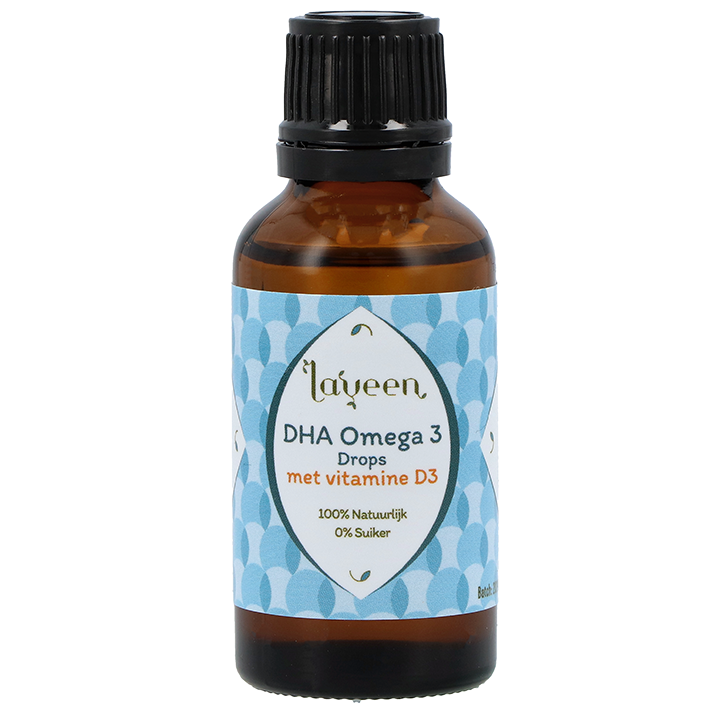 Laveen DHA Omega 3 Drops met Vitamine D - 30 ml image 1