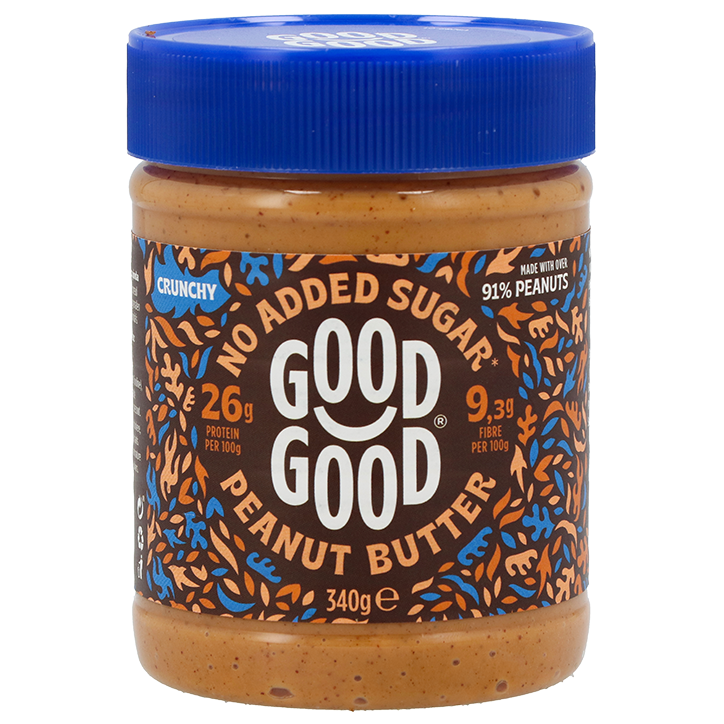 Good Good Pindakaas Crunchy - 340g image 1