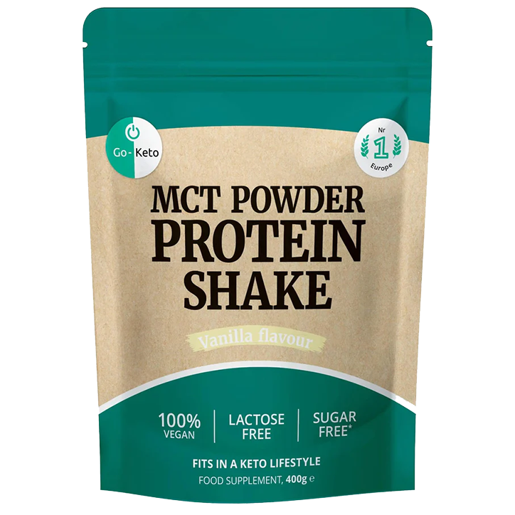 Go-Keto MCT-Poeder Protein Shake Vanille - 400g image 1