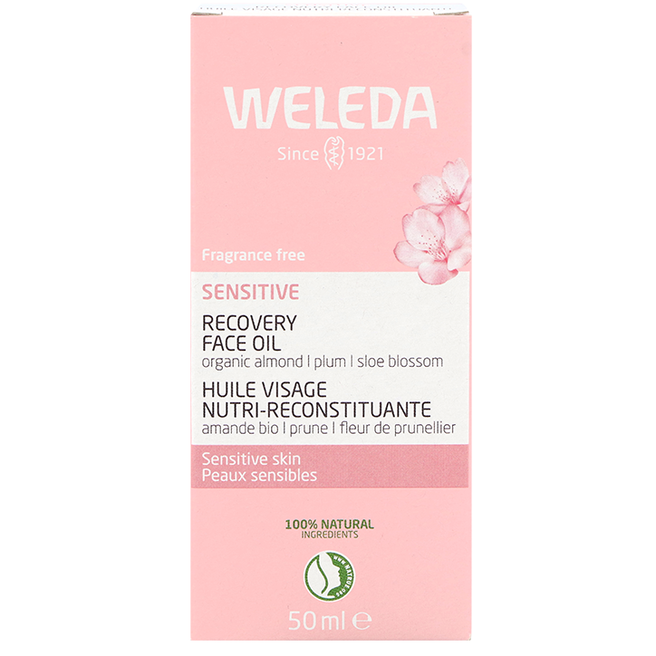 Weleda Sensitive Herstellende Gezichtsolie Amandel - 50ml image 2