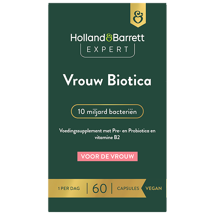 Holland & Barrett Expert Vrouw Biotica - 60 capsules