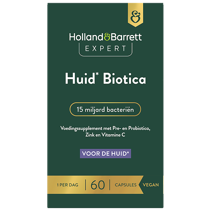 Holland & Barrett Expert Huid* Biotica - 60 capsules