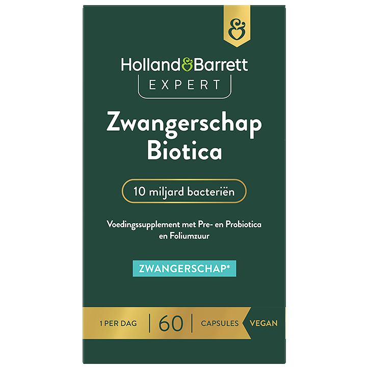 Holland & Barrett Expert Zwangerschap Biotica - 60 capsules