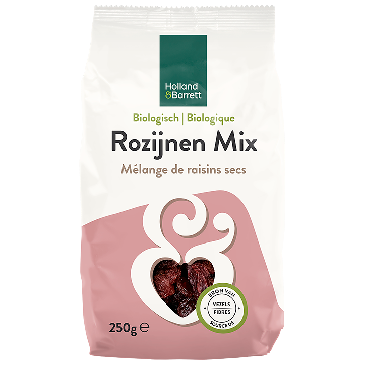 Holland & Barrett Biologische Rozijnen Mix - 250g image 1
