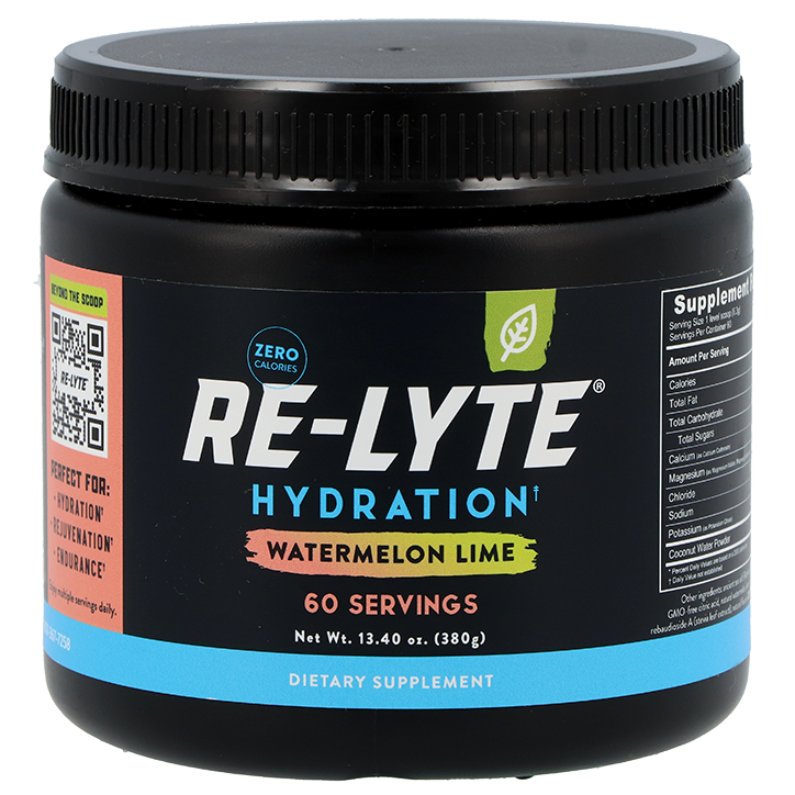 Re-Lyte Hydration Watermeloen Limoen - 380g (60 porties) image 1