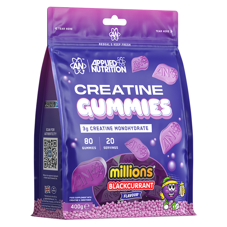 Applied Nutrition Creatine Gummies Blackcurrant - 80 Gummies