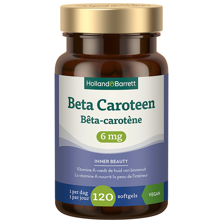 Holland & Barrett Beta Caroteen 6mg - 120 softgels image 1