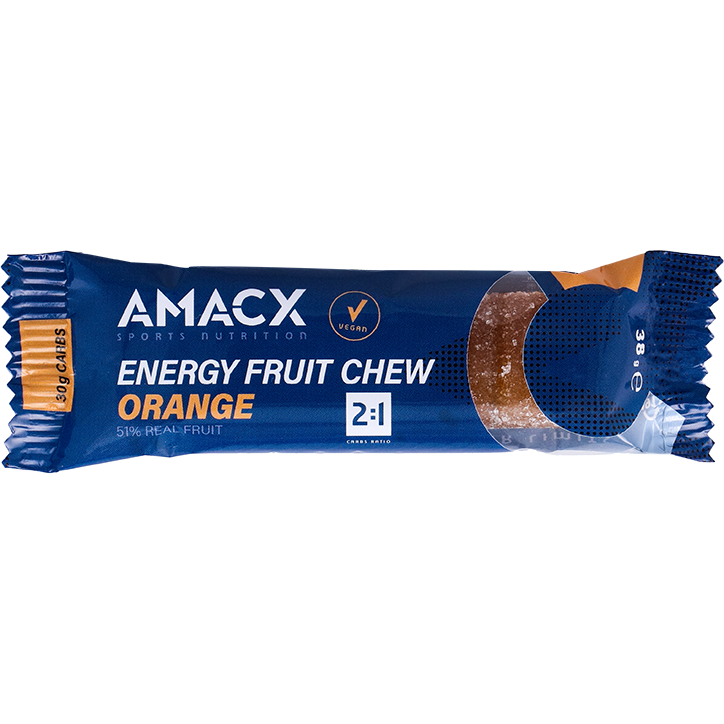 Amacx Energy Fruit Chew Orange - 38g image 1