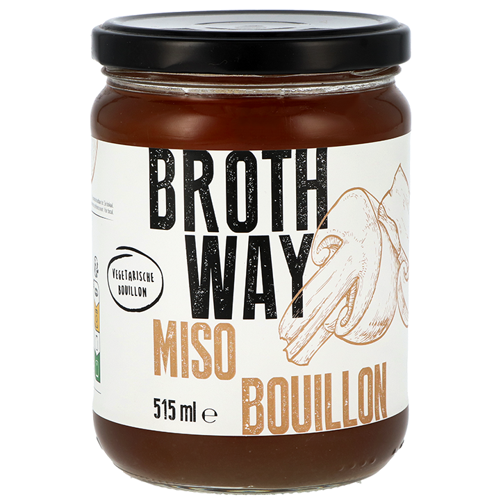 Brothway Miso Shiitake Bouillon - 515ml image 1