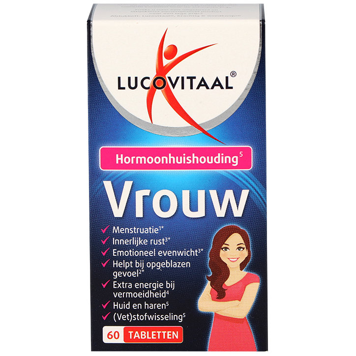 Lucovitaal Hormoonhuishouding Vrouw - 60 tabletten image 1