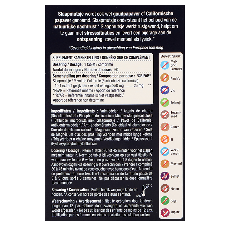 Lucovitaal Slaapmutsje - 60 tabletten image 3