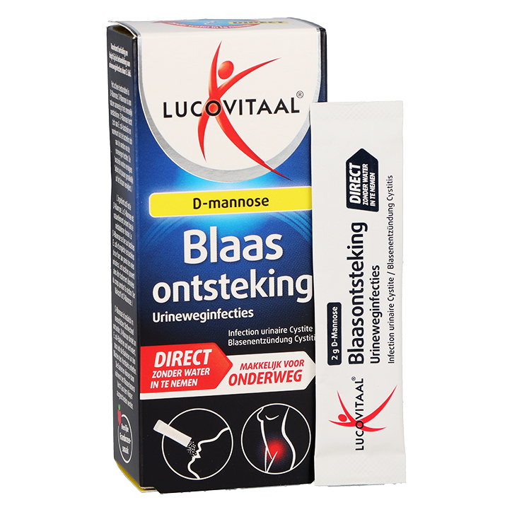 Lucovitaal D-Mannose Blaasontsteking - 6 sachets image 2