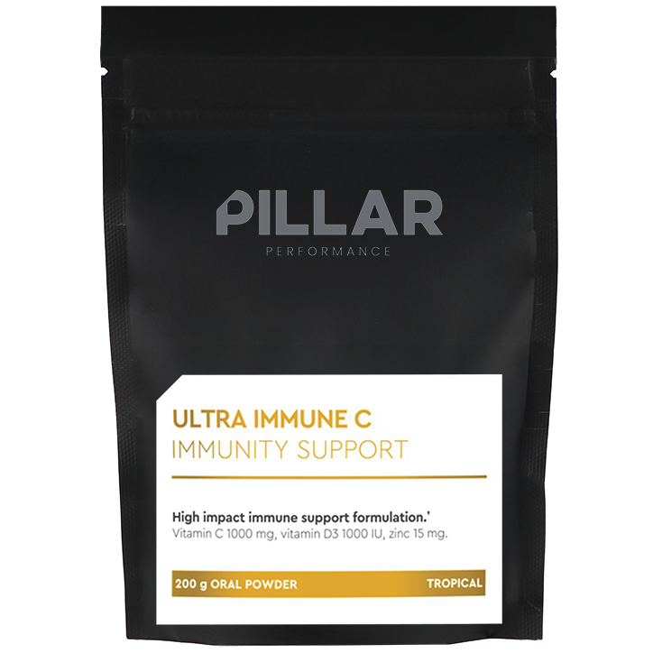 PILLAR Performance Ultra Immune C Immune Support Poeder Tropical - 200g image 1