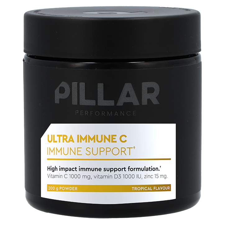 PILLAR Performance Ultra Immune C Immune Support Poeder Tropical Refill- 200g image 1