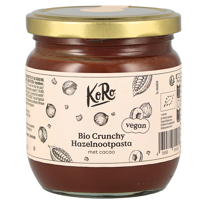 KoRo Crunchy Hazelnotenpasta - 400g image 1