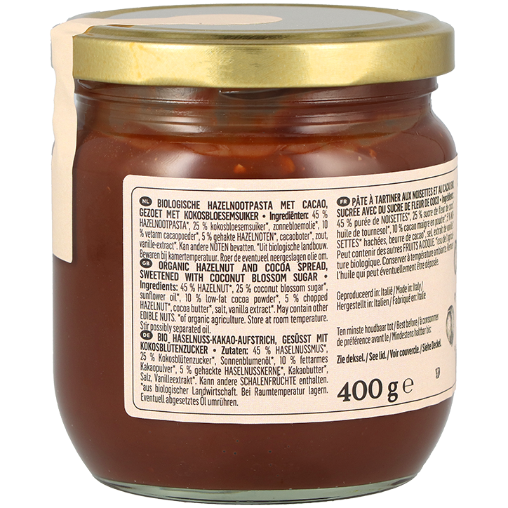 KoRo Crunchy Hazelnotenpasta - 400g image 2
