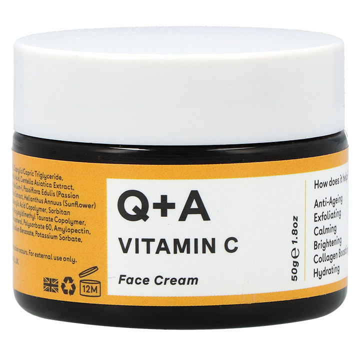 Q+A Crème Visage Éclat Vitamine C - 50g image 2