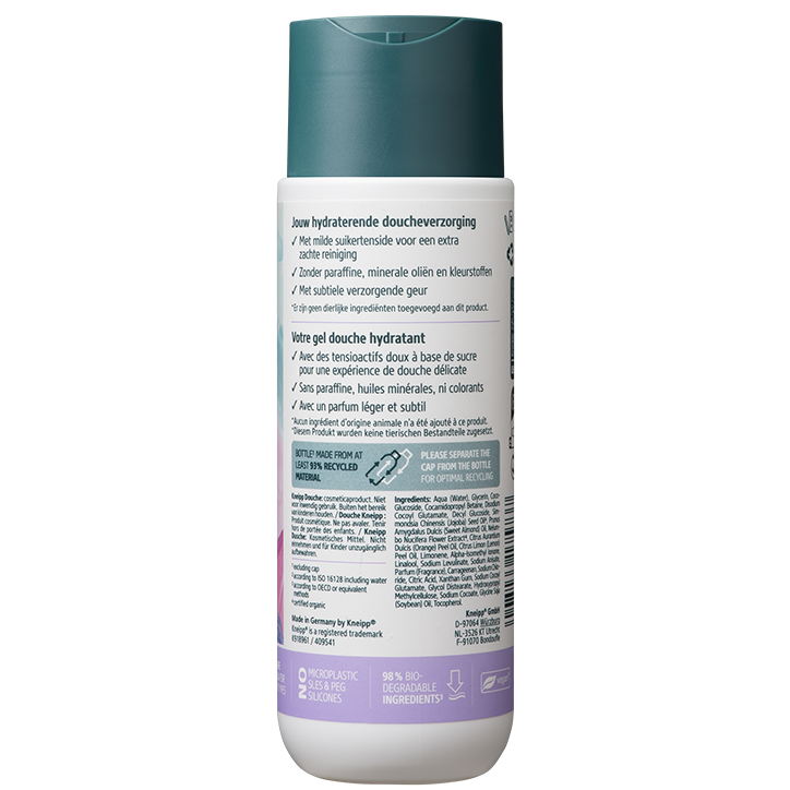 Kneipp Clean Beauty Douchegel Lotus & Jojoba - 200ml image 2
