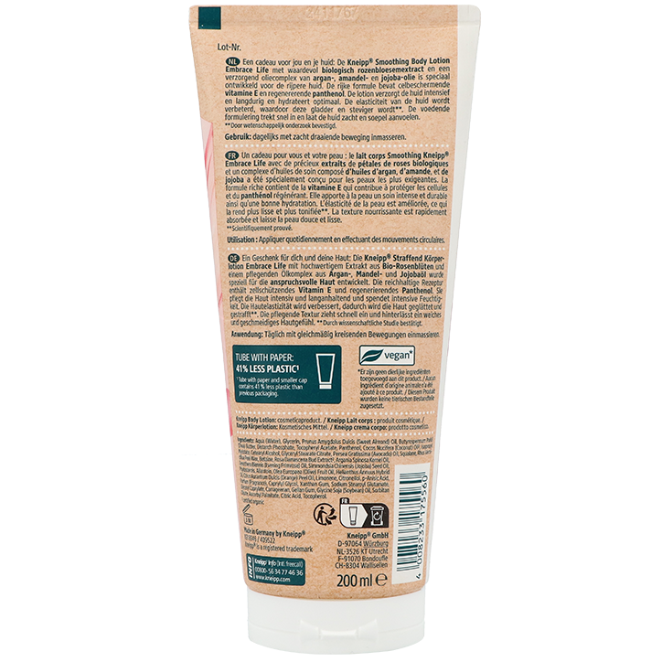 Kneipp Embrace Life Bodylotion Rozenbloesem Bio - 200ml image 2