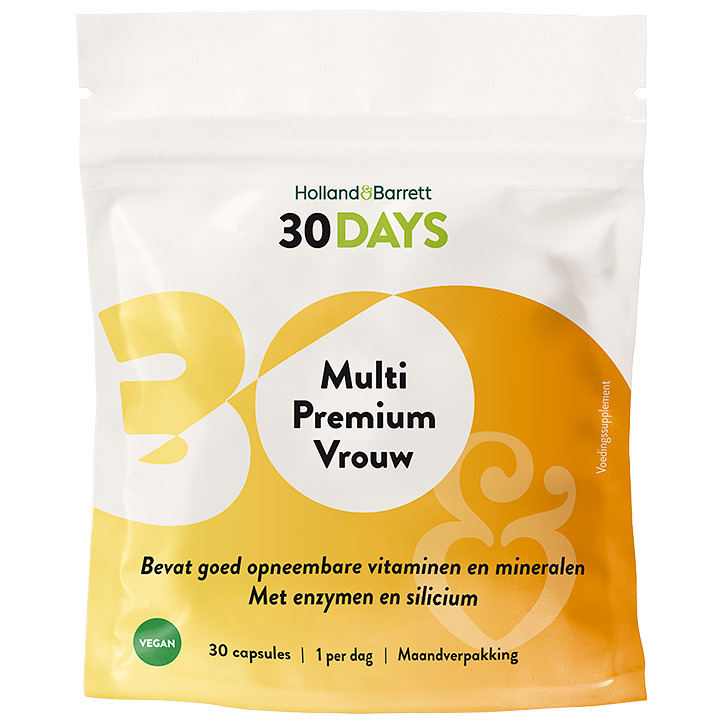 Holland & Barrett 30DAYS Multi Premium Vrouw – 30 capsules